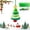 B23_Multicolor 3.94", variant on Yeuimy DIY Christmas Button Ornament Making Set with Christmas Tree Design,Fun Holiday Craft Kit with Colorful Buttons Yarn and Lanyard,Easy Creative Activity for Xmas Tree Hanging Decor