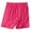 Hot Pink, variant on Coorders No Bunderies Womens Ultra-Soft Shorts, Elastic Waist Comfy Pajama Shorts Dark Gray, Size XXXXL