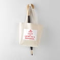 thumbnail image 5 of CafePress - Keep Calm And Listen To A Paralegal Tote Bag - Unisex Canvas Tote Bag, Beige, 1-Piece, 5 of 7