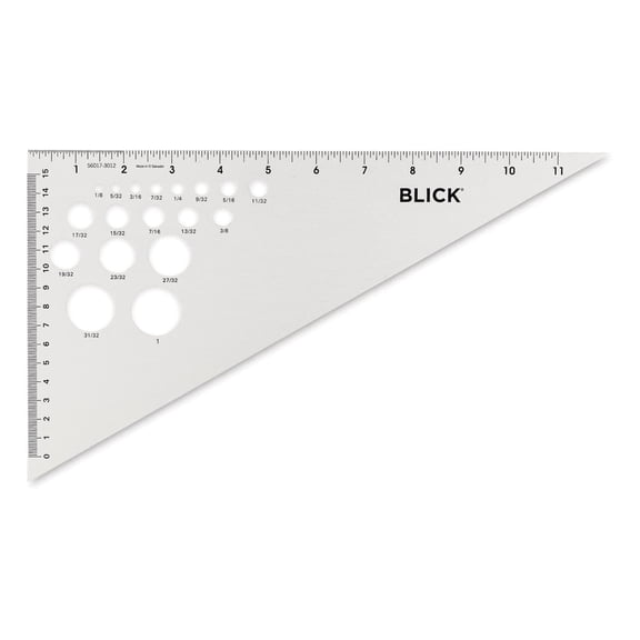 Blick Aluminum Triangles - 12", 30/60