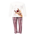 thumbnail image 1 of Christmas Pyjamas Adult Kids  Family Matching Nightwear PJs Sets Lounge Wear, 1 of 6