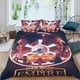 thumbnail image 2 of Star Wars: Cuentos del Imperio Conjunto de sábanas temático, trío de piezas, cómodo y amigable con la piel, diseño único, regalo de decoración para el hogar para familiares, amigos y fans,135cm *200cm, 2 of 6