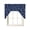 Blue, variant on Light Blue Botanical Kitchen Curtains Set for Windows 3 Piece Cafe Curtains 24 Inch Length Swag Curtains Valances and Tier Set Farmhouse Summer Floral Leaves Drapes for Bedroom Bathroom Living Room