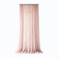 thumbnail image 2 of ShaoXinWan Lightweight Polyester Sheer Sun Shade Curtain, Breathable Insect Blocking Mesh Drape, Soft Light Filtering Panel for Patio Gazebo, Porch Rail and Indoor Window Decor, 2 of 7