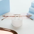 thumbnail image 5 of LifeArt Pure Titanium Frame Glasses/Blue Light Blocking Reading Glasses, Reduce Eyestrain,Stylish for Men and Women(Gold,+1.00 Magnification), 5 of 5