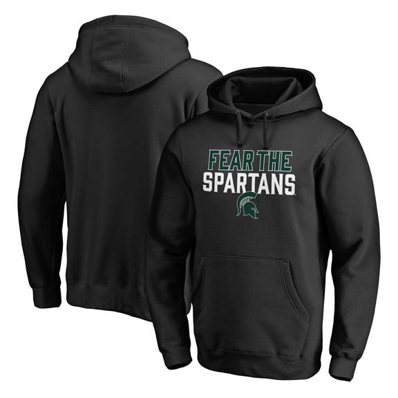 Men's Black Michigan State Spartans Hometown Collection Pullover Hoodie