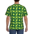 thumbnail image 2 of Naloa Tennis Balls Men's T-Shirt Sport T-shirt Men's Basic Tee Casual Men's Shirt, Round Neck, Short Sleeves - Large, 2 of 5