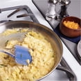 thumbnail image 4 of 3 Pcs Silicone Spatula Transparent Blue with Hanging Hole Bake Kitchenware Cake Cream Butter, 4 of 9