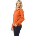 thumbnail image 6 of MixMatchy Women's Solid Cozy Half Zip-Up Pullover Sweater Top, 6 of 7