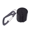 thumbnail image 1 of Yuarrent Abrazadera para caña de pescar, colgador de soporte colgante ligero, poste organizador para accesorios de pesca, atado de hebilla Pescar Negro, 1 of 6
