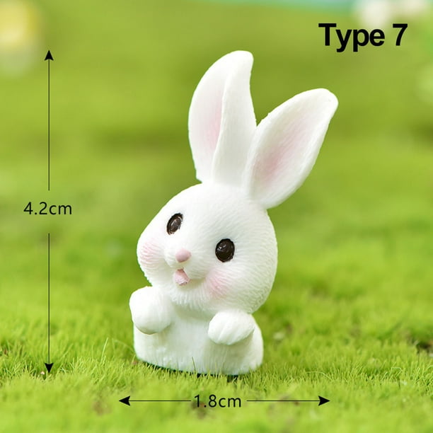 Techinal Pcs Miniature Fairy Garden Rabbit Figurines Desktop Ornaments Rabbit And Carrot House Fairy Garden Animals Rabbit For Micro Landscape Plant Pots Bonsai Home Craft Cake Decoration | Bonsai Cartoon Small Ornaments Techinal Pcs Miniature Fairy Garden Rabbit Figurines Desktop Ornaments Rabbit And Carrot House Fairy Garden Animals Rabbit For Micro Landscape Plant Pots Bonsai Home Craft Cake Decoration | Bonsai Cartoon Small Ornaments