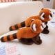 thumbnail image 3 of Muñecos de peluche de mapache de 2 estilos, almohadas de Panda de zorro rojo realista, juguetes de animales de dibujos animados, regalo de cumpleaños y Navidad605, 3 of 5