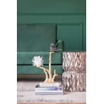 thumbnail image 4 of A & B Home Transitional Sitting Bird On Branch Decor With Gold & White 77749-DS, 4 of 6