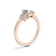 thumbnail image 3 of 0.70 Carat Excellent Pear Cut Real Diamond New Design Solitaire Ring for Wedding Solid 18K Rose Gold Size 11, 3 of 8