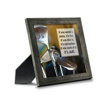 Golf, Funny Golf Gifts for Men Picture Frame, Gift for a Golfer, 8511BW