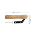 thumbnail image 2 of OULII 1Pack Steam Iron Supplies Including Ergonomic Grip Wood Handle for Home Use, 2 of 8