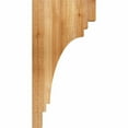 thumbnail image 3 of 4"W x 12"D x 24"H Pescadero Rough Sawn Corbel, Western Red Cedar, 3 of 9