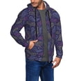 thumbnail image 3 of Zip Up Hoodies for Men - Line Jellyfish Long Sleeve Comfrt Men'S Fashion Hoodies & Sweatshirts, Jackets for Men Hoodies Pullover Clothing Clothes with Pouch, 3 of 5