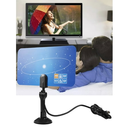 Indoor Uhf Hdtv - Indoor HD TV HDTV DTV VHF UHF PC NB Flat High Gain Antenna 1080P