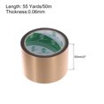 thumbnail image 2 of Uxcell Champagne Gold Metalized Tape 2" x 55 Yards Decor Tape for Detailing 1pcs, 2 of 5