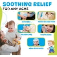 thumbnail image 2 of Children's Ice Pack for Bruises, Wearable Hands-Free Cold and Hot Therapy. 1 Gel Ice Pack for Injuries, Reusable, Suitable for 1-3 Year Olds' Leak-Proof Fever Relief, for Swelling, Bruises, etc., 2 of 4