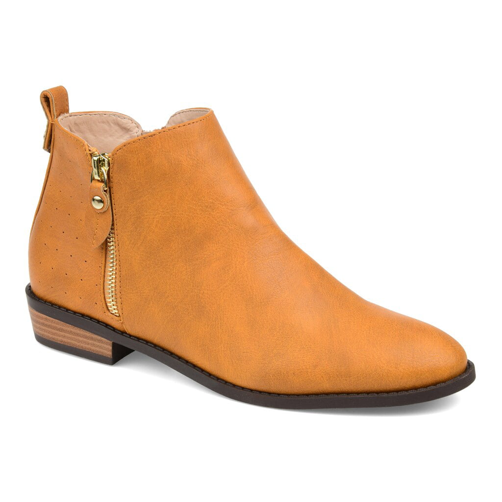 ankle boots mustard