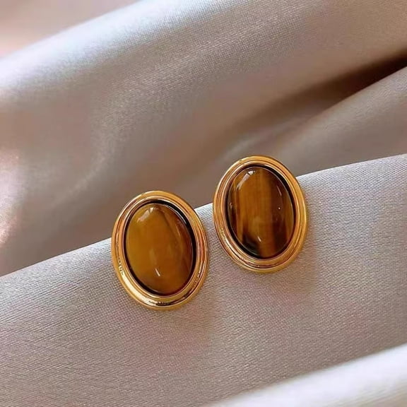 Zhuge Antique-Inspired Drop Dangle Earrings, 1-Pair Textured Retro Jewelry, Winter-Ready Vintage Statement Earrings,A06