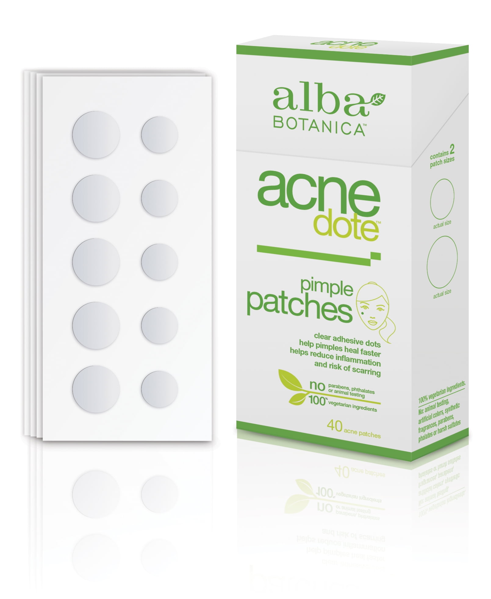 Alba Botanica Acnedote Pimple Patches, 40 Count