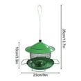 thumbnail image 3 of geerera Metal Automatic Bird Feeder Outdoor Hanging Feeder for Balcony Garden Patio Bird Feeding Supplies, 3 of 9