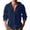 Navy, variant on BRANROY Men's Hoodies for Men Sweatshirt - Breathable Long Sleeve Pullover with Hood and Button Closure for Men Outdoor Activities and Daily Comfort,Army Green L