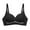 Black, variant on XFLWAM Wireless Push Up Bra for Women Super Soft Wireless Lightly Lined Comfort Bras Pink 36C