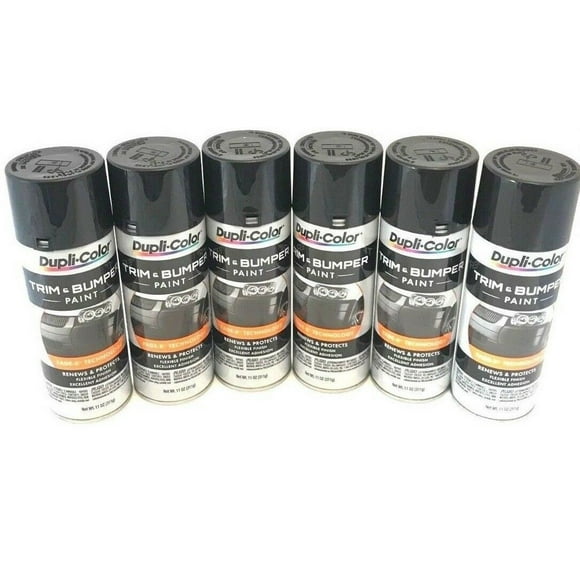 Bumper Spray Paint Black