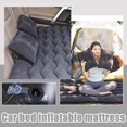 thumbnail image 3 of Car Inflatable Bed Backseat #air# Mattress Travel Bed Inflatable Cushion New J6, 3 of 7