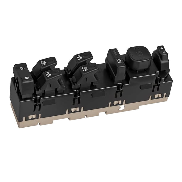 Master Power Window Mirror Switch 15883320 Lado del conductor delantero Instale fácilmente el reemplazo