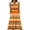 Multicolor-2, variant on Women Summer Casual Dress Sleeveless Midi Boho Tank Sundress with Pockets V Neck Buttons A-Line Floral Swing Tshirt Dresses