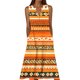 thumbnail image 3 of TaTaai Womens Sleeveless V Neck Casual Summer Dress Strap Design Loose Fit Maxi Long Dress Beach Vacation Sundress Gift, 3 of 5