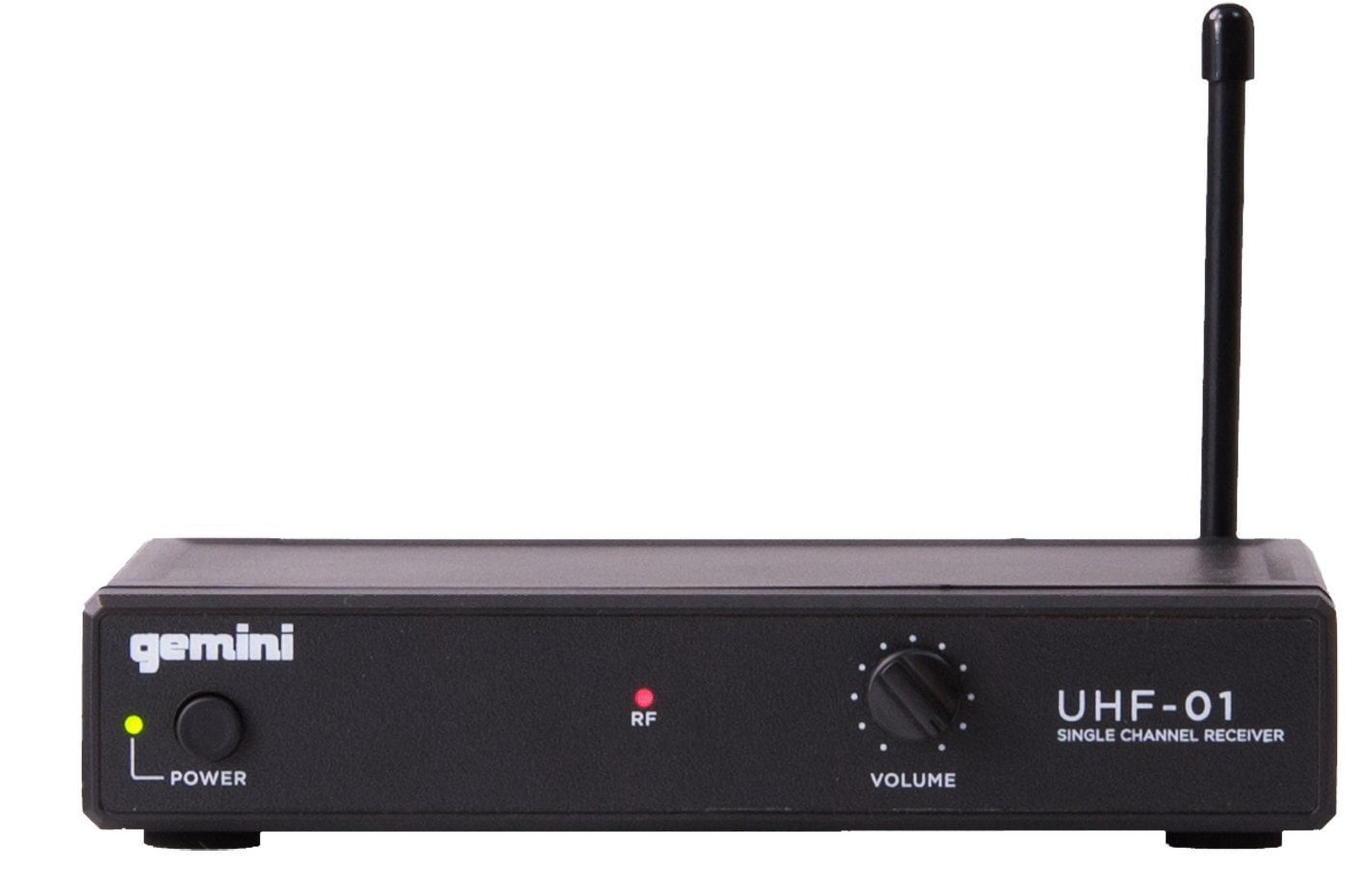 Gemini DJ UHF-01HL F1 Wireless Lavalier Microphone