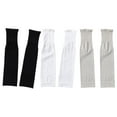 thumbnail image 6 of Cooling Leg Sleeves, Ice Silk Leg Protectors, Wide UV Sun Guard, Lightweight Breathable Cover Outdoor Cycling, Running, 6 of 7