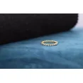 thumbnail image 2 of Bezel Eternity Band 1ct Round Cut Lab Created Diamond 14k Yellow Gold Plated, 2 of 4