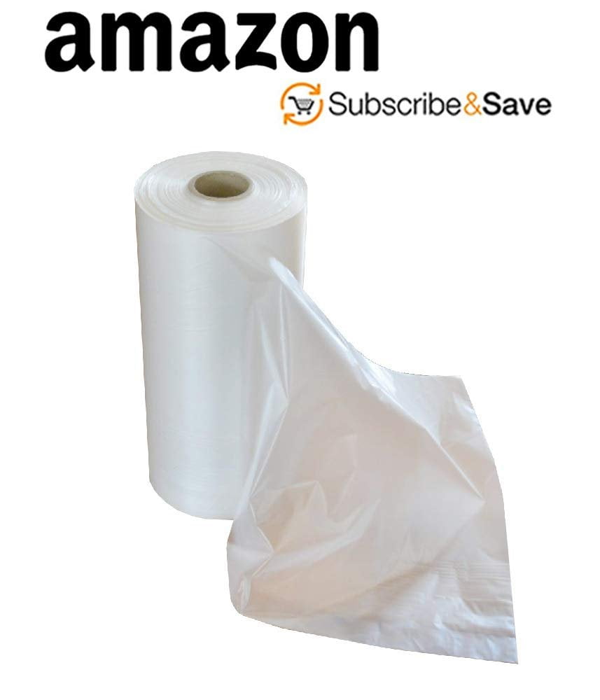 2 Rolls of Freezer Food Storage Bags 10 x 15. Utility Roll Bags with