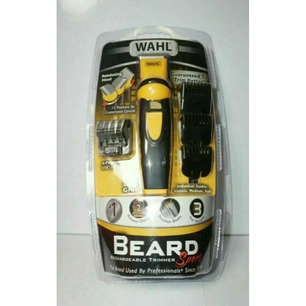Wahl Rechargeable Beard Trimmer Sport with Accessories