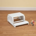 thumbnail image 3 of Children's White Woodland Animals Step Stool, 3 of 5
