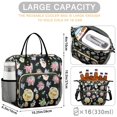 thumbnail image 5 of Pioneer Flower Floral Print Pattern Womens Lunch Box for Work,Insulated Large Lunch Bag for Tween and Teen,Loncheras Para Mujer,Leakproof Adult Lunch Bag for Work,Beach,Travel,Picnic,Camping, 5 of 7