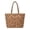 Gingerbread Bow, variant on XYZCANDO Christmas Bow Dark Quilted Shoulder Tote Bag Large Capacity Lightweight Handbag for Women Holiday Shopping Travel Work Daily Use
