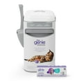 thumbnail image 1 of Cubeta Litter Genie Platinum de acero inoxidable con 1 recarga, 1 of 7