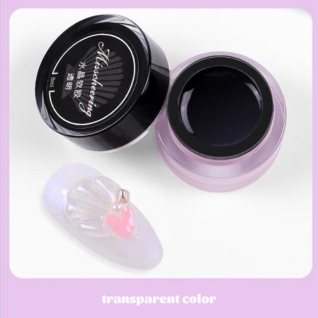 Xihbxyly Caja de 100 Uñas Postizas Mate con Parches Largos para Decoración de Uñas, Uñas Esmeriladas Completas