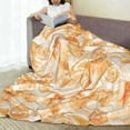 thumbnail image 6 of Sikiie Watercolor Sea Shells Ultra-Soft Micro flannel Blanket Luxury All Seasons Warm Blanket for Bedding Sofa and Travel (4 sizes)-60"x50", 6 of 7