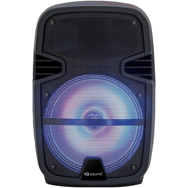 Supersonic 12 in. Portable Bluetooth DJ Speaker, Black