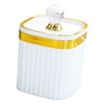thumbnail image 4 of Lipstore Coffee Nuts Canister Kitchen Food Storage Container for Candy Peanut Cookies White, 4 of 8