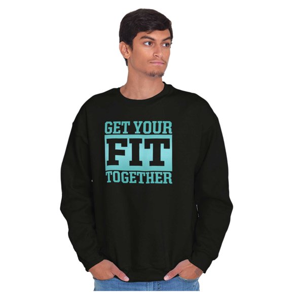 Good Things Come To Those Who Sweat Sweatshirt for Men or Women Brisco Brands S